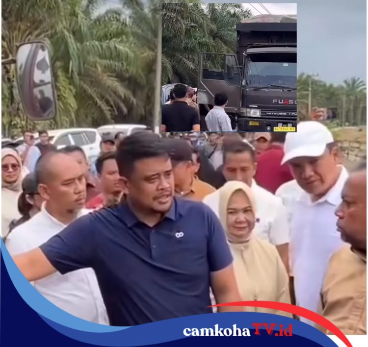 Viral! Rombongan Gubernur Sumut Hentikan Truk Plat Aceh, Minta Ganti Plat BL ke BK, Warganet Geram