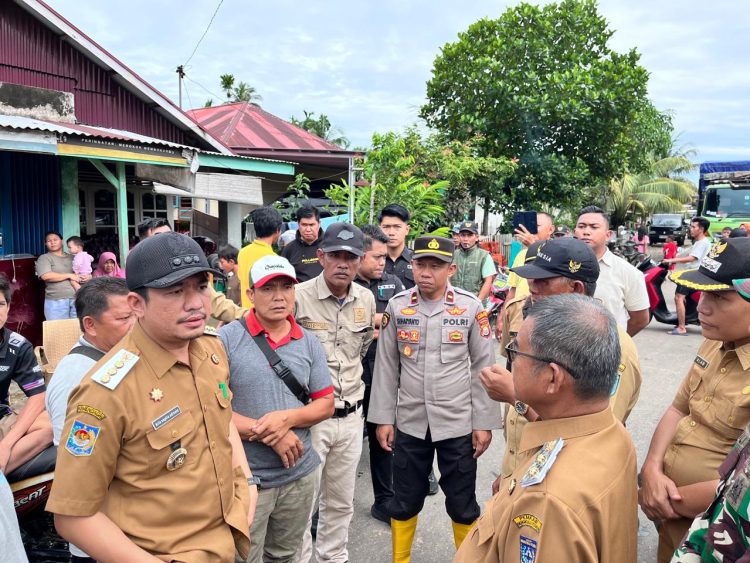 Desa Tanjung Genting Bengkulu Utara Banjir, Akses Jalan Terhambat Akibat Sungai Air Besi Meluap
