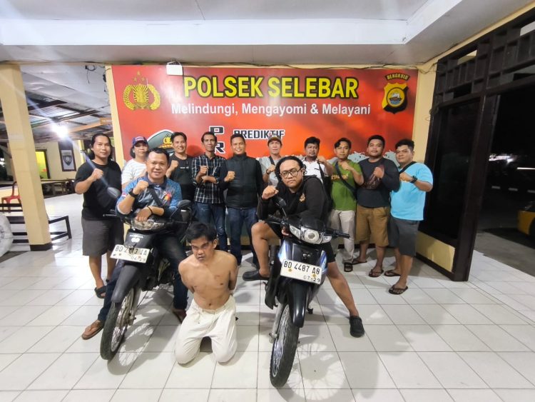 Tim Gabungan Tangkap Spesialis Curanmor TKP Kota Bengkulu