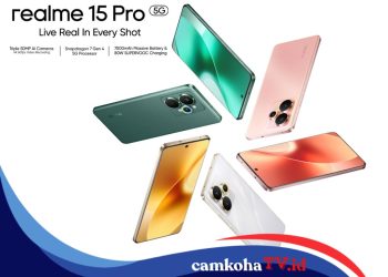 Realme Luncurkan HP Tipis dengan Fitur Kamera AI dan Baterai Bongsor