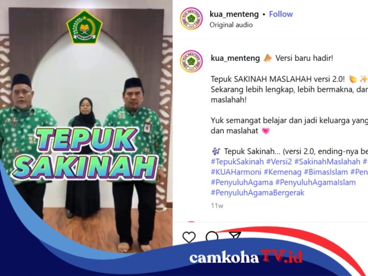 Tepuk Sakinah Lagi Ramai di Medsos, Ini Makna dan Liriknya