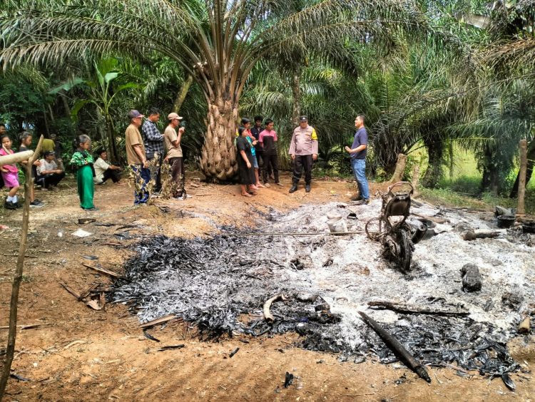 Pondok Kebun dan Sepeda Motor Milik Warga Talo Seluma Terbakar