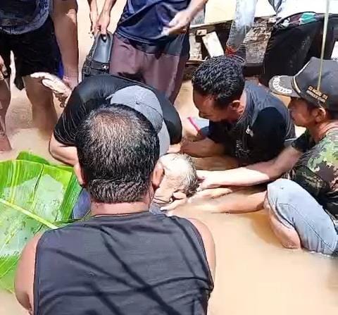 Warga Tanjung Dalam yang Hilang Ditemukan Tewas di Sungai Pagardin