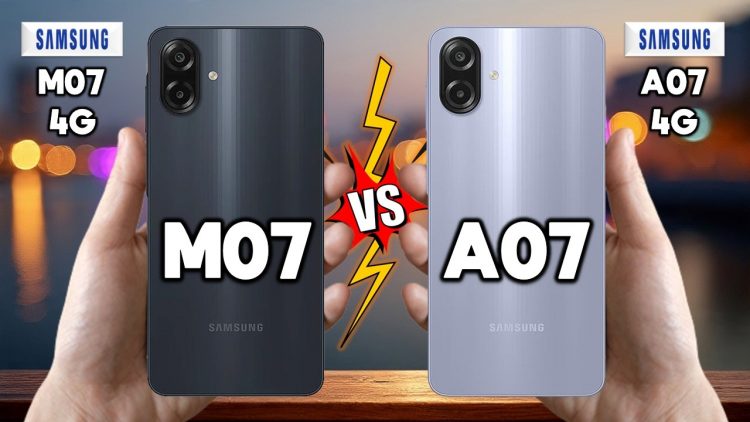 Bandingkan Samsung Galaxy M07 4G Vs Samsung Galaxy A07, 2 HP Samsung di Segmen Entry-Level