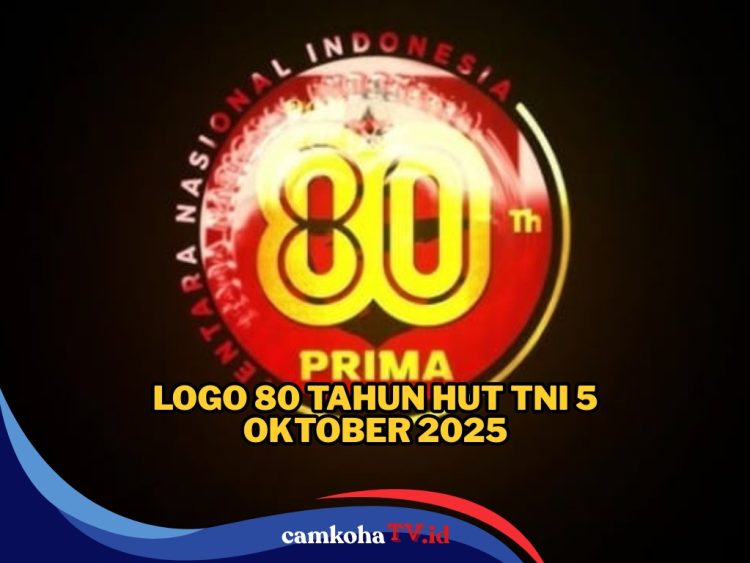 Bukan yang Lain, Ini Link Download Logo HUT ke-80 TNI, Lengkap dengan Filosofi dan Temanya