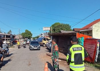 Sopir Senyap, Truk Tabrak Truk, Satu Penumpang Meninggal Dunia