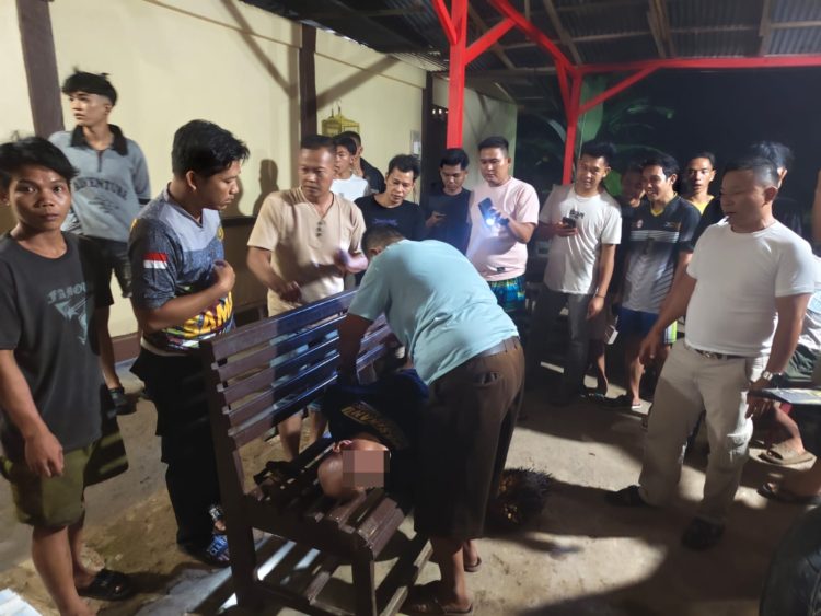 Tertangkap Basah, Pencuri Sawit di Tanjung Agung Palik Kritis