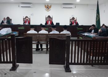 Sidang Perdana Kasus Dugaan Korupsi Perjalanan Dinas Fiktif Setwan Kaur TA 2023