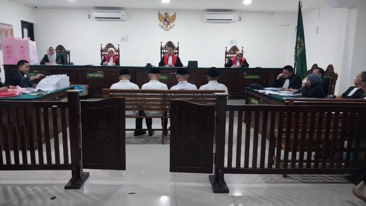Sidang Perdana Kasus Dugaan Korupsi Perjalanan Dinas Fiktif Setwan Kaur TA 2023
