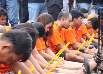 Penampakan 19 Tersangka Terjaring Ops Musang Nala 2025 di Polresta Bengkulu