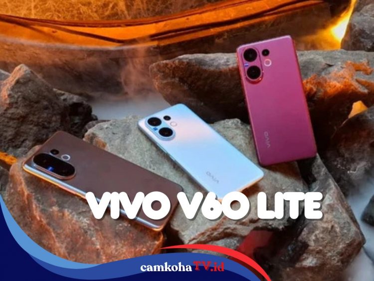 Vivo V60 Lite Resmi Meluncur di Indonesia: Desain Stylish, Kamera AI Super Canggih dan Performa Ngebut!