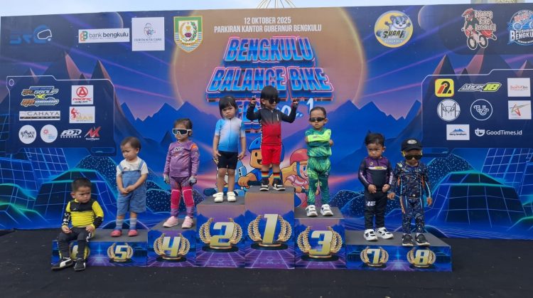 208 Anak se-Sumatera Bersaing dalam Event Balance Bike Fest Vol 1