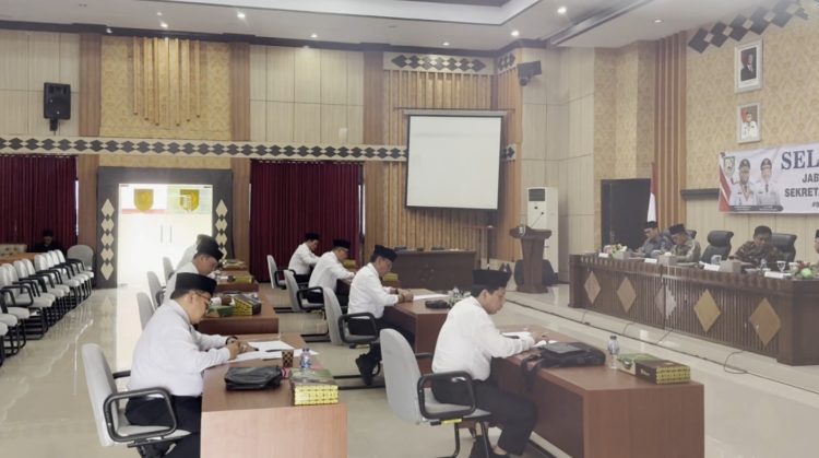 Selama 3 Hari, 8 Kandidat Seleksi Jabatan Sekda Bengkulu Ikuti Asesmen di BKN