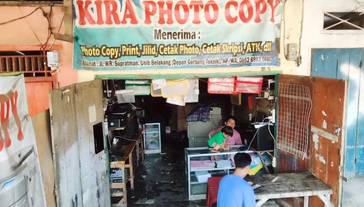 Lagi Ngeprint, Laptop Berisi File Tugas Kuliah Milik Mahasiswi di Kota Bengkulu Hilang