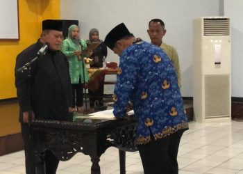 Bupati Mukomuko Lantik 150 PPPK Tahap II Formasi 2024, 3 Pejabat Fungsional, dan 1 CPNS Lulusan IPDN