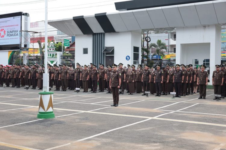 Kajati Bengkulu Bacakan Amanat Jaksa Agung di Upacara Hari Sumpah Pemuda ke-97