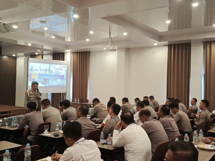 Bidpropam Polda Bengkulu Sosialisasi Whistle Blower System dan SP4N LAPOR