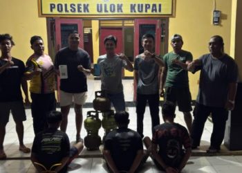 Polsek Ulok Kupai Bengkulu Utara Tangkap 3 Pelaku Bobol Rumah, 2 Pelaku Status Pelajar
