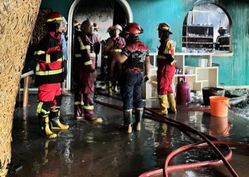 Minggu Pagi, Restoran Kabayan di Kota Bengkulu Terbakar