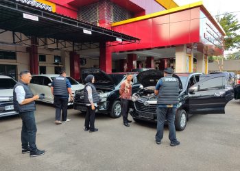 Diduga Hasil Gratifikasi, Mobil Direktur PDAM Tirta Hidayah dan Kabid Disita Ditreskrimsus Polda Bengkulu