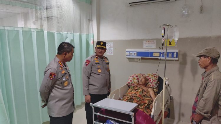 Konflik PT. ABS vs Petani, Wakapolda Bengkulu Cek Kondisi Korban Penembakan