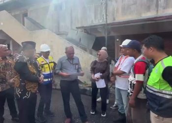 KPK Tinjau Proyek Belungguk Point dan Pasar Barukoto Milik Pemkot Bengkulu
