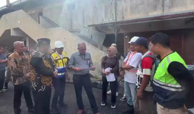 KPK Tinjau Proyek Belungguk Point dan Pasar Barukoto Milik Pemkot Bengkulu