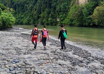 Pencarian Korban Tenggelam di Sungai Manula Kaur Masih Nihil