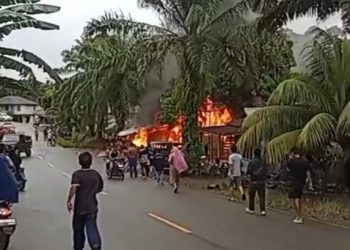 Warung Sembako di Mukomuko Habis Terbakar Gara-gara Obat Nyamuk Bakar, Pemilik Rugi Ratusan Juta