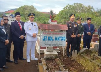 Hari Pahlawan 2025, Bupati Kepahiang dan Forkopimda Ziarah ke Makam Pahlawan Letkol Santoso