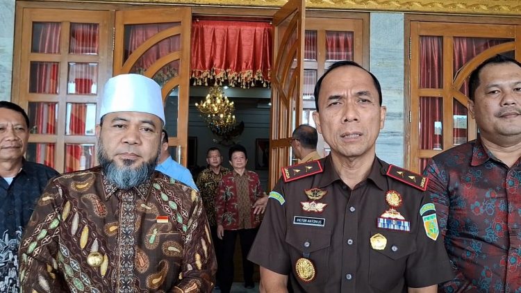 Kajati Bengkulu Ketua Panita Natal Oikumene 2025 Temui Helmi Hasan, Gubernur Ingin Jadikan Event Tahunan