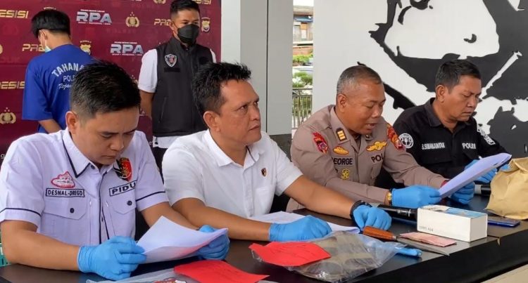 Polres Rejang Lebong Tangkap Pelaku Begal Sadis TKP Perkebunan Kopi Desa Air Merah