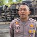 Truk Muatan Puluhan Ton Batu Bara Terguling di Kepahiang, Sopir Trauma Berat