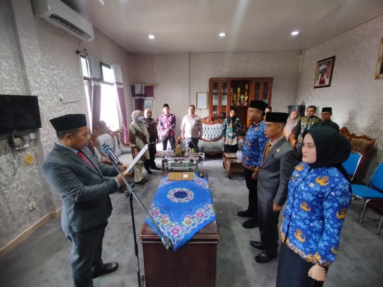 Zaili Husin Dilantik Sekda Jadi Kadis PMD Kabupaten Kepahiang