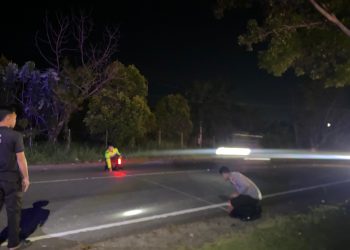 Dua Sepeda Motor Terlibat Kecelakaan di Jalan Raden Fatah Sumur Dewa, Korban Cedera Serius