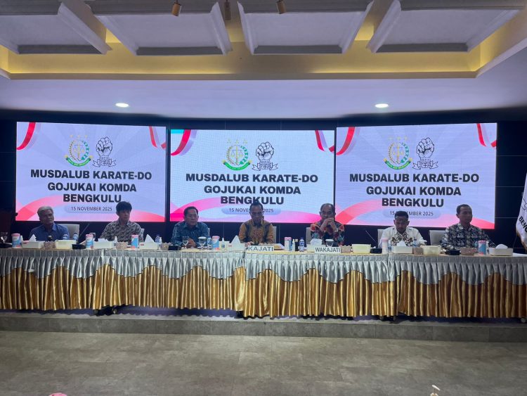 Kajati Bengkulu Victor Nahkodai Karate-Do Gojukai Komda Bengkulu