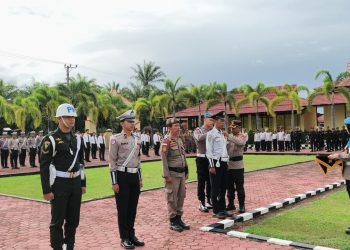 Gelar Pasukan Operasi Zebra Nala 2025: Polres Mukomuko Fokus Tekan Pelanggaran dan Fatalitas Kecelakaan