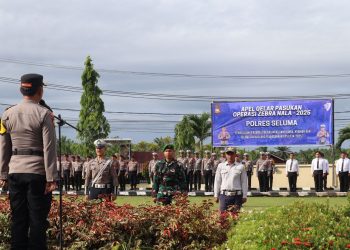 Gelar Pasukan Operasi Zebra Nala 2025 Polres Seluma, Ini Sasaran Penindakannya