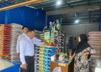 Satgas Pangan Polres Kepahiang Sidak Harga Beras di Pasar
