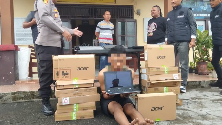 Pembobol SDN 6 Merigi di Kepahiang Ditangkap Tim Elang Mas Polsek Ujan Mas, Ternyata Residivis