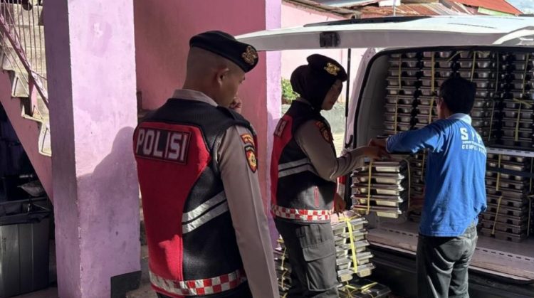 Ditsamapta Polda Bengkulu Gelar Patroli Dialogis dan Kawal Pendistribusian MBG