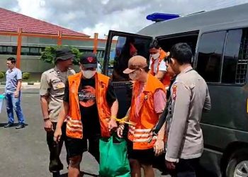 Polda Bengkulu Limpahkan Berkas dan Tersangka Kredit Fiktif Bank Bengkulu ke Jaksa