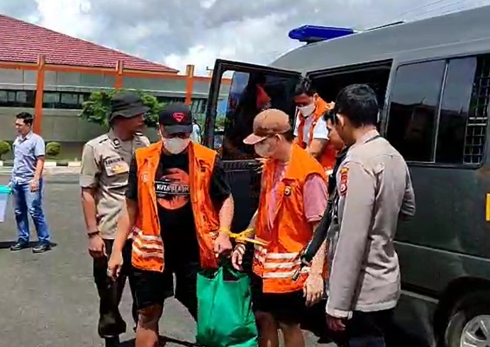 Polda Bengkulu Limpahkan Berkas dan Tersangka Kredit Fiktif Bank Bengkulu ke Jaksa