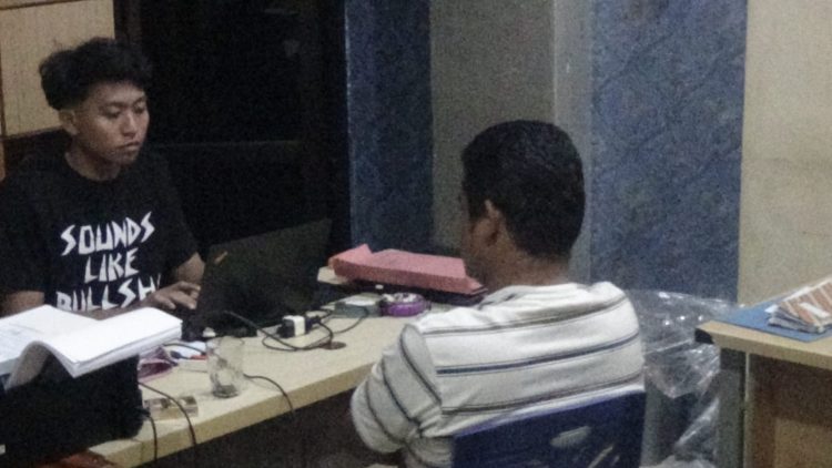 Polisi Tahan Terduga Pelaku Pembakar Pasar Karmia Jaya di Kota Bengkulu