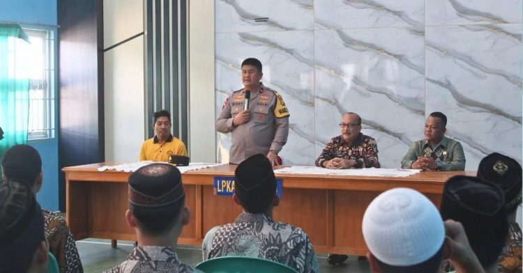 Wakapolda Bengkulu Brigjen Pol Dicky Sondani Kunjungi LPKA, Beri Motivasi ke Anak Didik