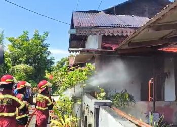 Rumah Personel Damkar di Kota Bengkulu Habis Terbakar