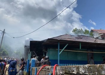 Rumah di Desa Gandung Baru Lebong Terbakar