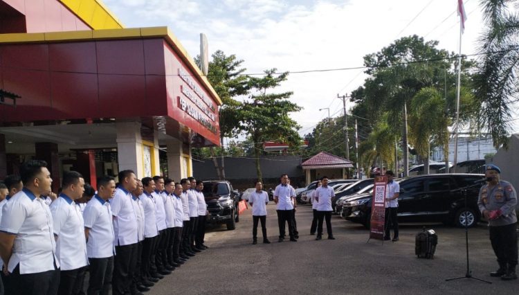 Bidpropam Polda Bengkulu Sosialisasi Whistle Blower System dan SP4N LAPOR ke Personel Ditreskrimsus Polda Bengkulu