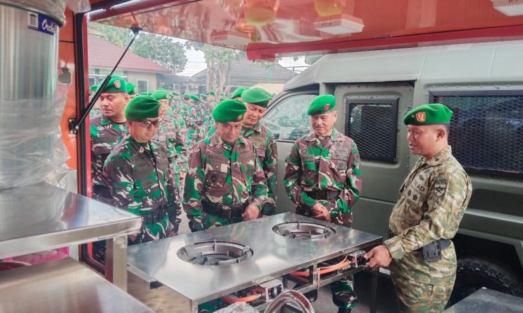 Korem 041/Gamas Gelar Apel Kesiapsiagaan Hadapi Hidrometeorologi, Dapur Umum Disiagakan