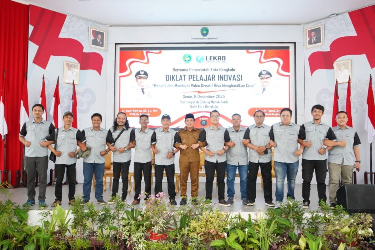 Walikota Bengkulu Buka Pelatihan Jurnalistik yang Diadakan LEKAD ke Pelajar SMP se Kota Bengkulu